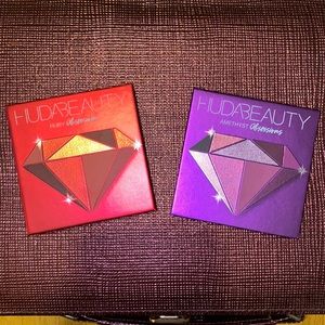 HUDA Beauty Ruby & Amethyst palettes